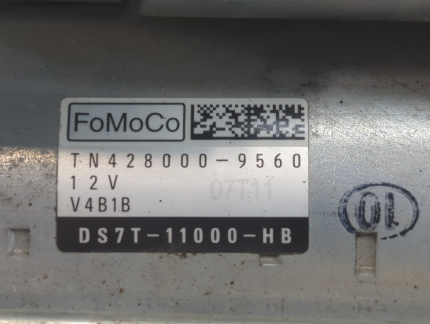 2013-2020 Ford Fusion Car Starter Motor Solenoid OEM P/N:TN42800-9560 DS7T-11000-HB Fits OEM Used Auto Parts - Oemusedautopa