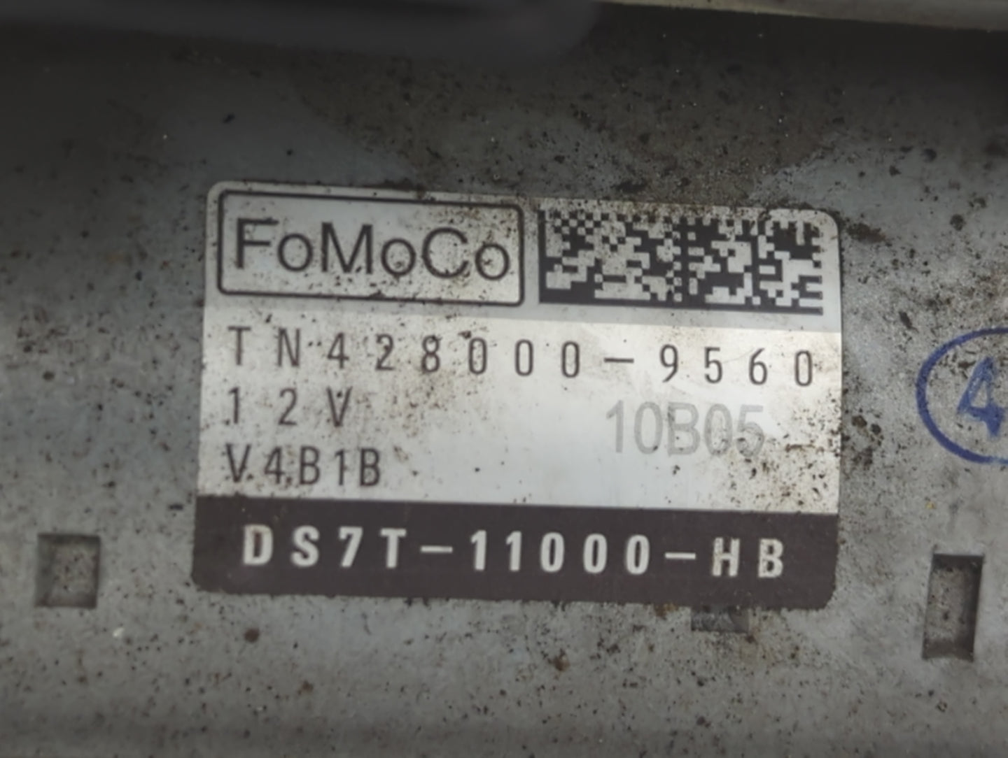 2013-2020 Ford Fusion Car Starter Motor Solenoid OEM P/N:TN428000-9560 DS7T-11000-HB Fits OEM Used Auto Parts - Oemusedautop