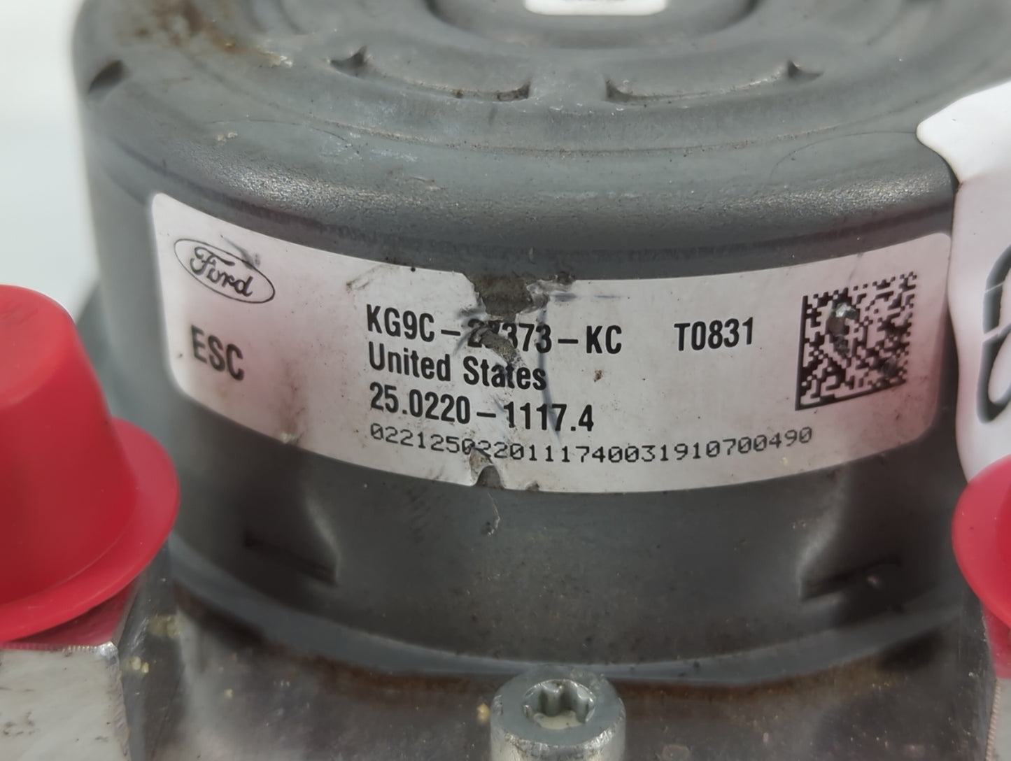 2019-2020 Ford Fusion ABS Pump Control Module Replacement P/N:KG9C-2B373-KC Fits Fits 2019 2020 OEM Used Auto Parts - Oemuse