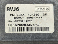 2017-2019 Ford Fusion PCM Engine Control Computer ECU ECM PCU OEM P/N:6PXS9LAF70 DG9A-12B684-YA Fits Fits 2017 2018 2019 OEM