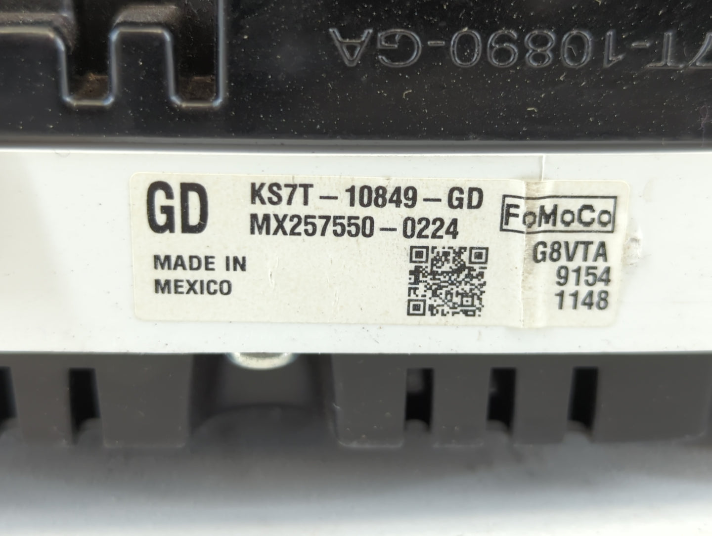 2019 Ford Fusion Instrument Cluster Speedometer Gauges P/N:KS7T-10849-GD Fits OEM Used Auto Parts - Oemusedautoparts1.com