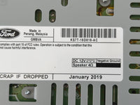 2019-2019 Ford Fusion Am Fm Cd Player Radio Receiver 663872 - Oemusedautoparts1.com