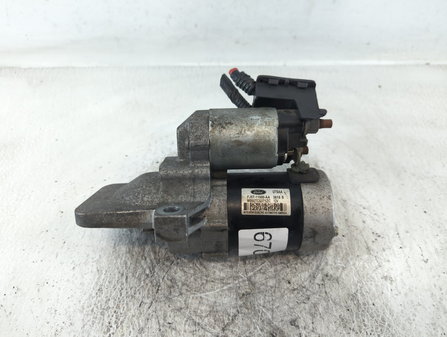 2013-2020 Ford Fusion Car Starter Motor Solenoid OEM P/N:FJ5T-11000-AA Fits Fits 2012 2013 2014 2015 2016 2017 2018 2019 202