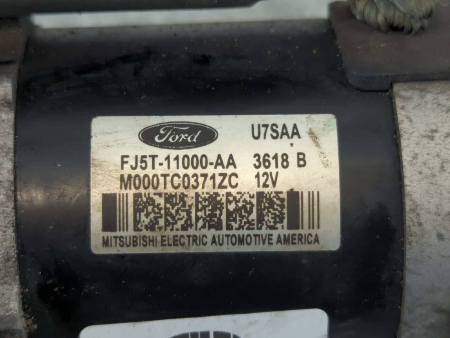 2013-2020 Ford Fusion Car Starter Motor Solenoid OEM P/N:FJ5T-11000-AA Fits Fits 2012 2013 2014 2015 2016 2017 2018 2019 202
