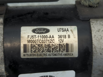 2013-2020 Ford Fusion Car Starter Motor Solenoid OEM P/N:FJ5T-11000-AA Fits Fits 2012 2013 2014 2015 2016 2017 2018 2019 2020 OEM Used Auto Parts