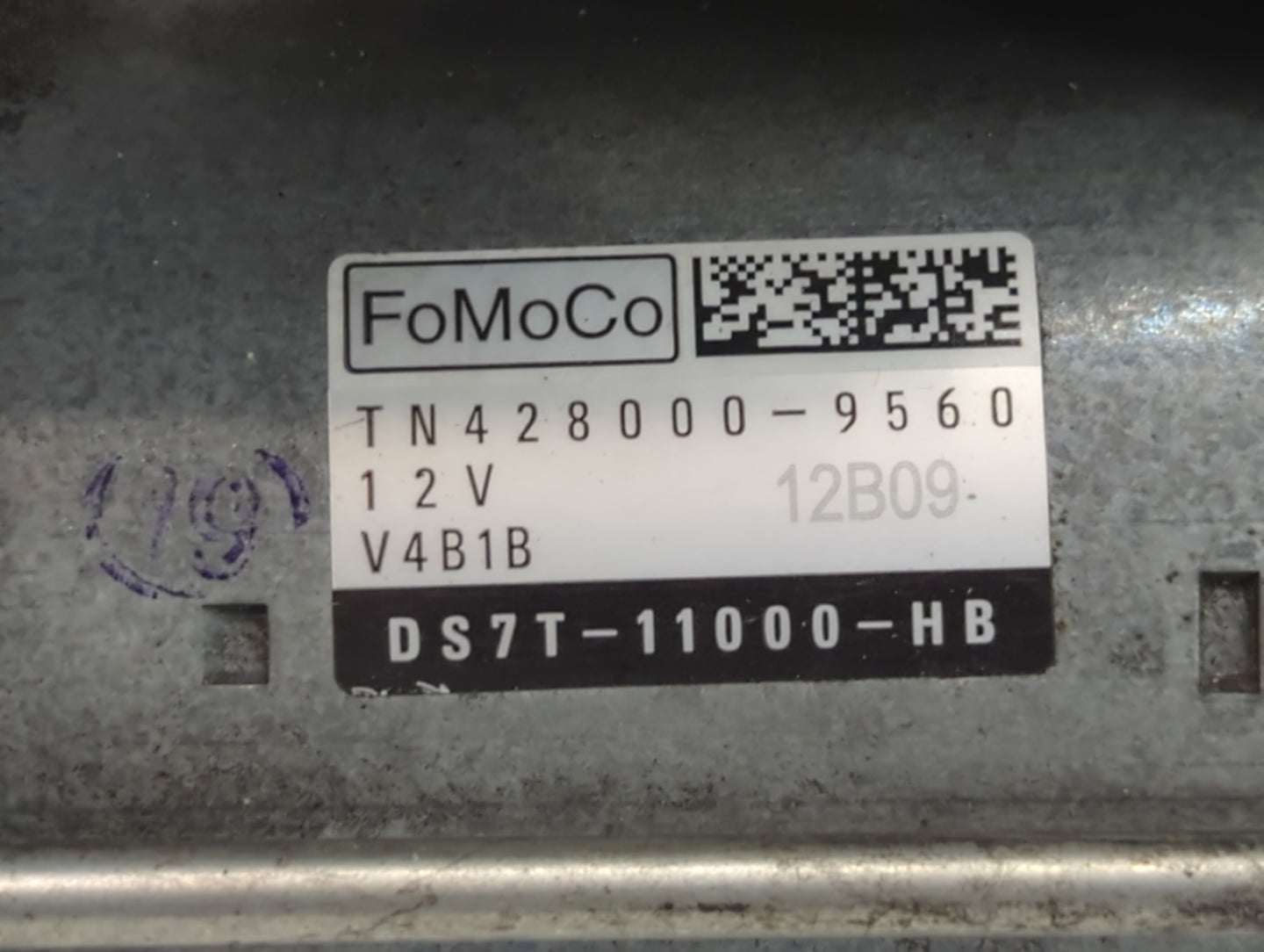 2013-2020 Ford Fusion Car Starter Motor Solenoid OEM P/N:TN428000-9560 DS7T-11000-HB Fits OEM Used Auto Parts - Oemusedautop