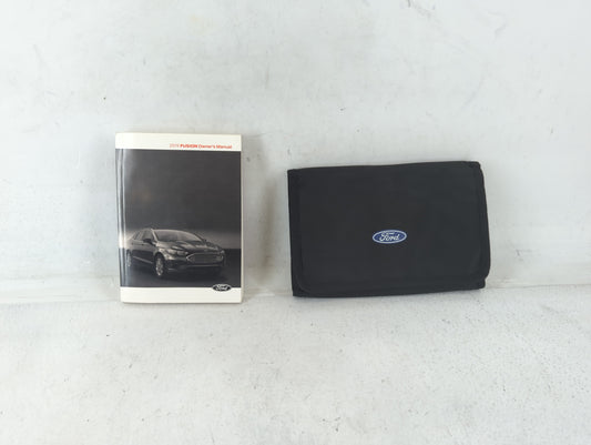 2019 Ford Fusion Owners Manual Book Guide P/N:KE5J 19A321 AA OEM Used Auto Parts - Oemusedautoparts1.com