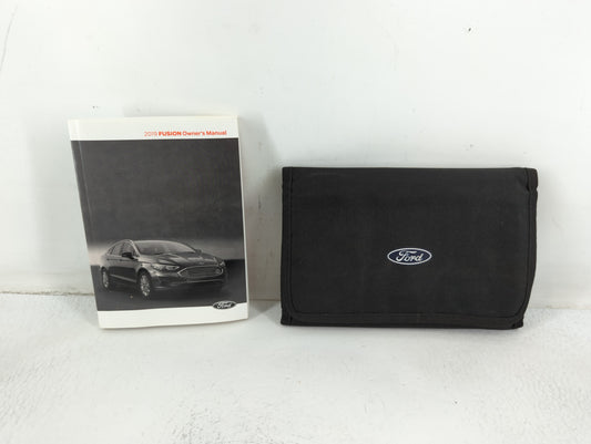 2019 Ford Fusion Owners Manual Book Guide P/N:KE5J 19A321 AA OEM Used Auto Parts - Oemusedautoparts1.com