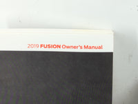 2019 Ford Fusion Owners Manual Book Guide P/N:KE5J 19A321 AA OEM Used Auto Parts - Oemusedautoparts1.com