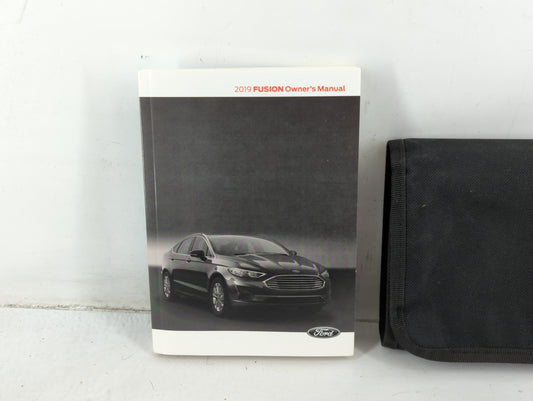 2019 Ford Fusion Owners Manual Book Guide P/N:KE5J19A321 AA OEM Used Auto Parts