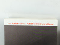2019 Ford Fusion Owners Manual Book Guide P/N:KE5J 19A321 HA OEM Used Auto Parts - Oemusedautoparts1.com