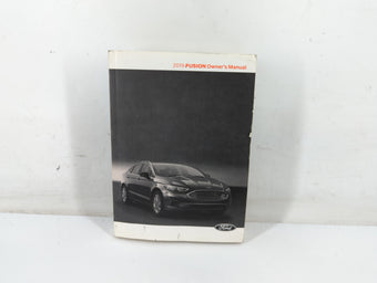 compare product 2019 Ford Fusion Owners Manual Book Guide P/N:E5J 19A321 AA OEM Used Auto Parts
