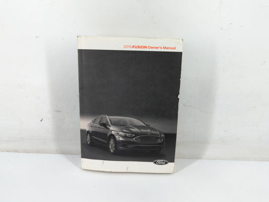2019 Ford Fusion Owners Manual Book Guide P/N:E5J 19A321 AA OEM Used Auto Parts - Oemusedautoparts1.com