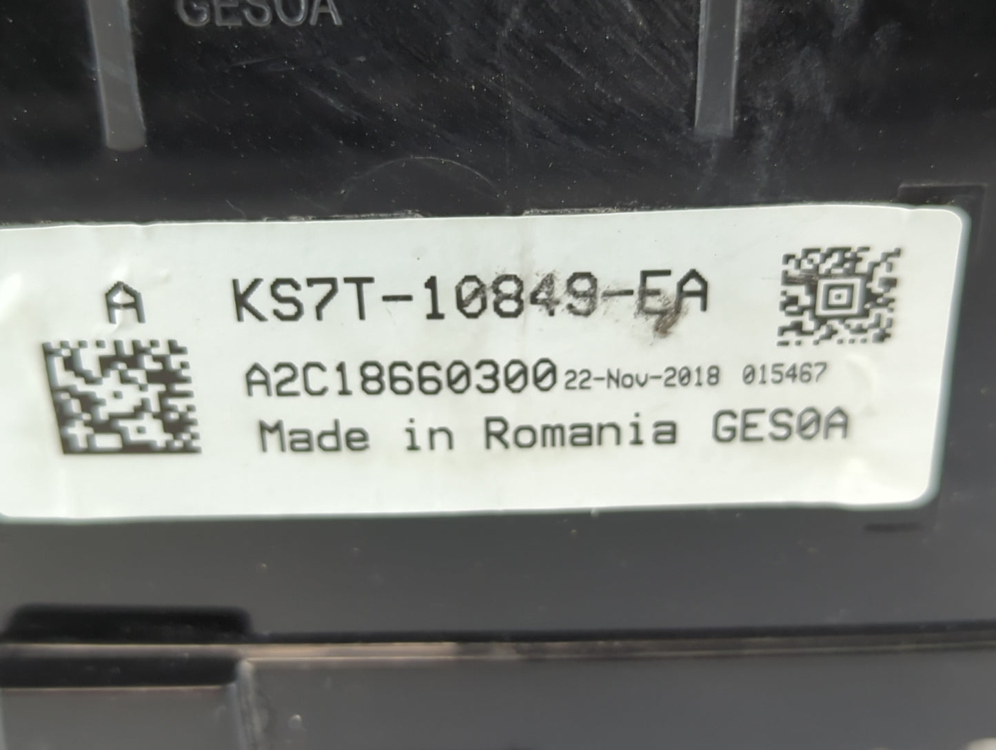 2019-2020 Ford Fusion Instrument Cluster Speedometer Gauges P/N:A2C18660300 KS7T-10849-EA Fits Fits 2019 2020 OEM Used Auto 
