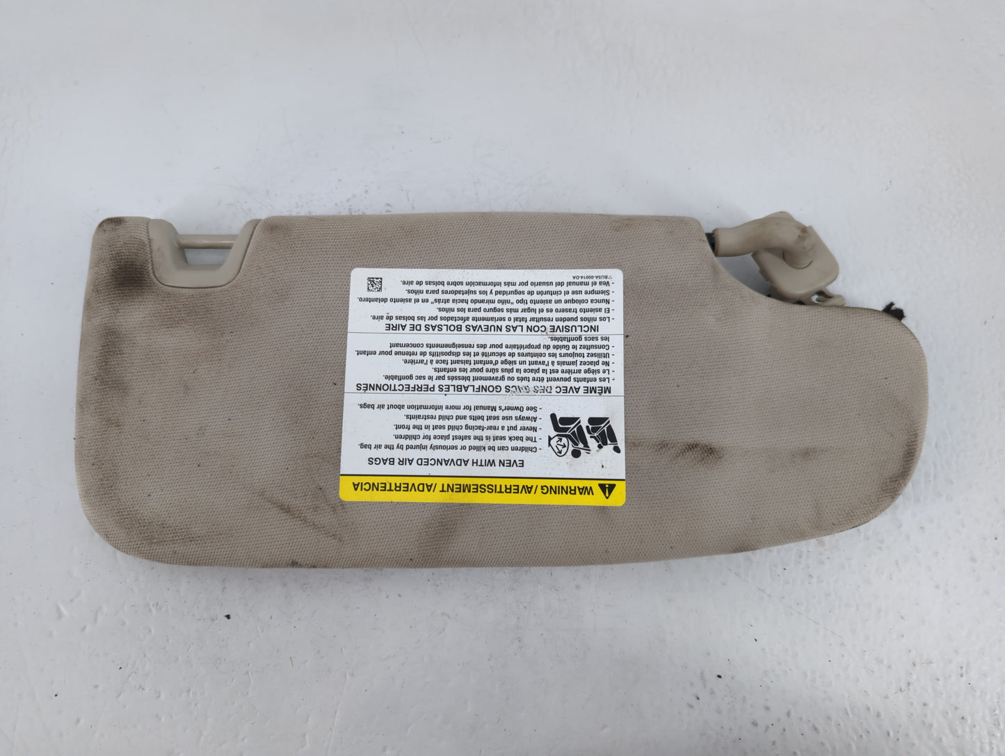 2017-2020 Ford Fusion Sun Visor Shade Replacement Driver Left Mirror Fits Fits 2017 2018 2019 2020 OEM Used Auto Parts - Oem