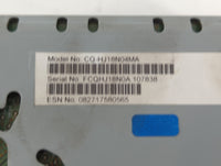 2019 Ford Fusion Radio AM FM Cd Player Receiver Replacement P/N:082717580565 CQ-HJ18N04MA Fits OEM Used Auto Parts - Oemused