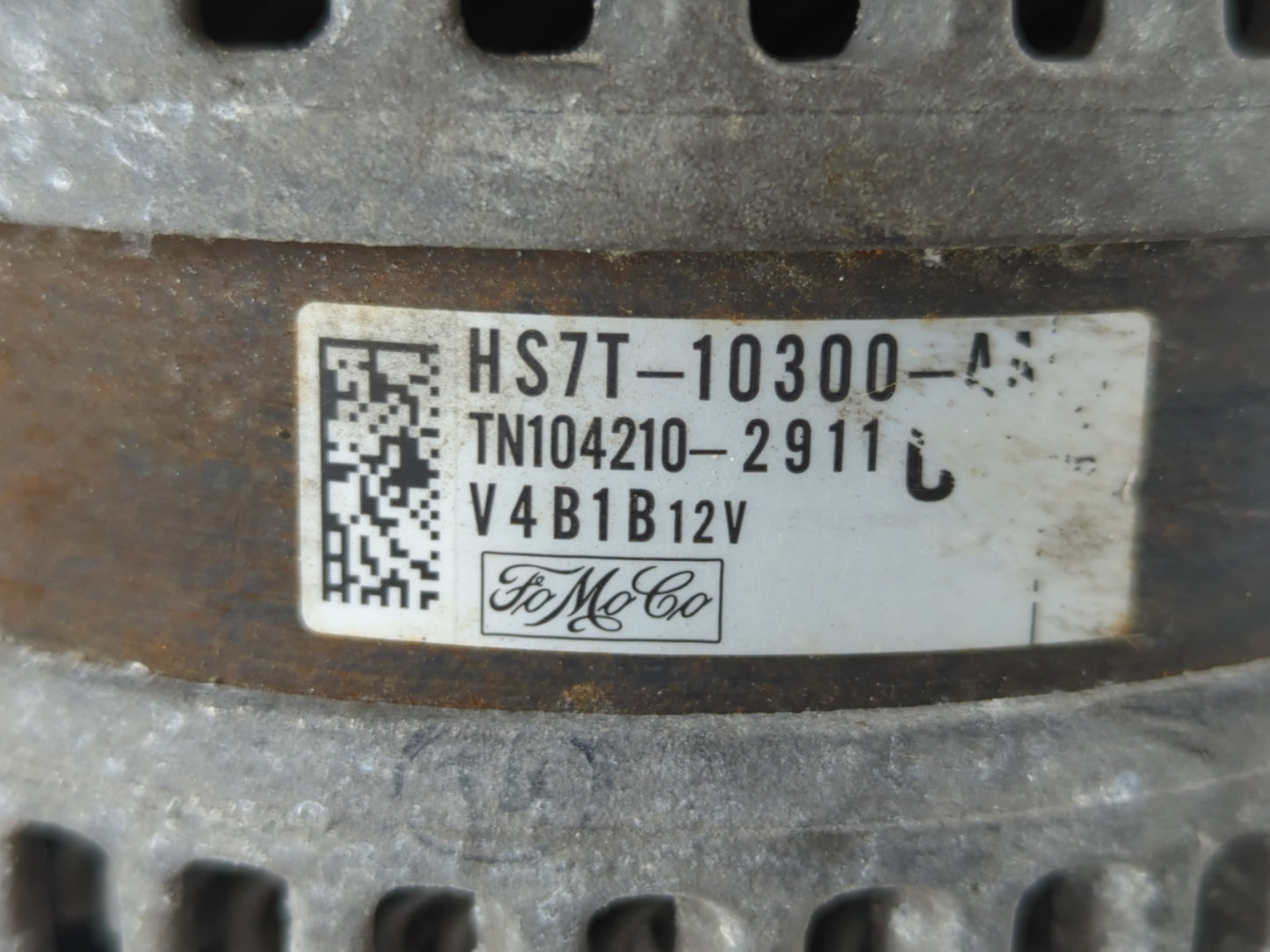 2016-2020 Ford Fusion Alternator Replacement Generator Charging Assembly Engine OEM P/N:HS7T-10300-AA Fits OEM Used Auto Par