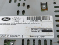 2019 Ford Fusion Am Fm Cd Player Radio Receiver - Oemusedautoparts1.com