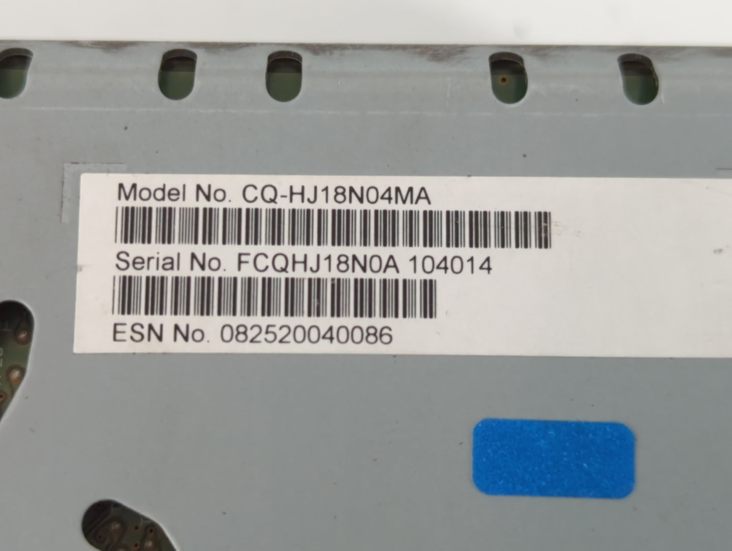 2019-2020 Ford Fusion Am Fm Cd Player Radio Receiver - Oemusedautoparts1.com