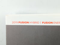 2019 Ford Fusion Owners Manual Book Guide P/N:KE5J 19A321 HA OEM Used Auto Parts - Oemusedautoparts1.com