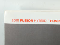 2019 Ford Fusion Owners Manual Book Guide P/N:KE5J 19A321 HA OEM Used Auto Parts - Oemusedautoparts1.com