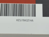 2019 Ford Fusion Owners Manual Book Guide P/N:KE5J 19A321 HA OEM Used Auto Parts - Oemusedautoparts1.com