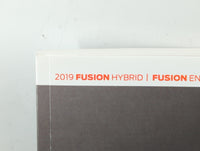2019 Ford Fusion Owners Manual Book Guide P/N:KE5J 19A321 HA OEM Used Auto Parts - Oemusedautoparts1.com