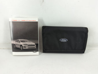 compare product 2019 Ford Fusion Owners Manual Book Guide P/N:KE5J 19A321 HA OEM Used Auto Parts