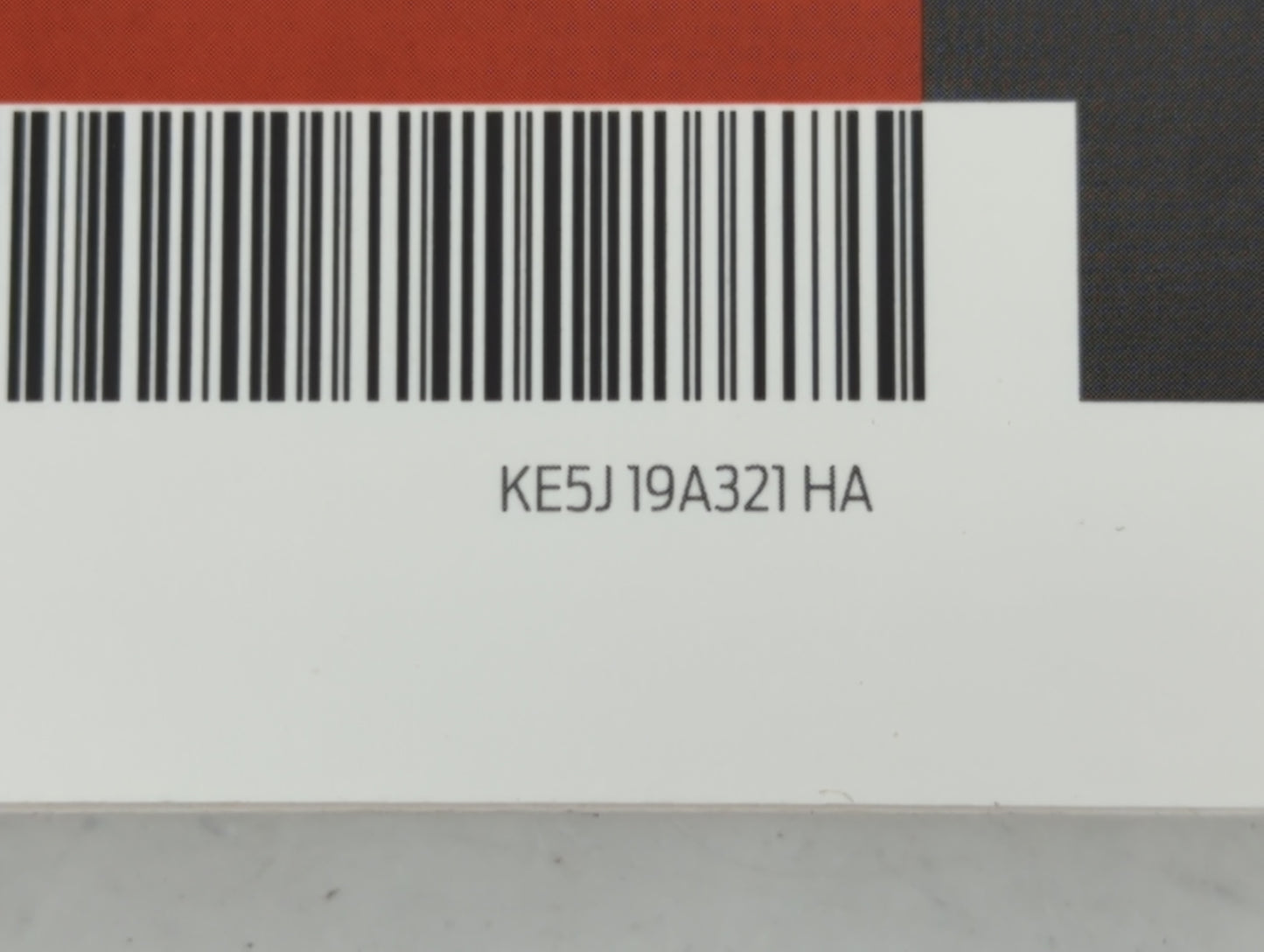 2019 Ford Fusion Owners Manual Book Guide P/N:KE5J 19A321 HA OEM Used Auto Parts - Oemusedautoparts1.com