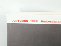 2019 Ford Fusion Owners Manual Book Guide P/N:KE5J 19A321 HA OEM Used Auto Parts - Oemusedautoparts1.com