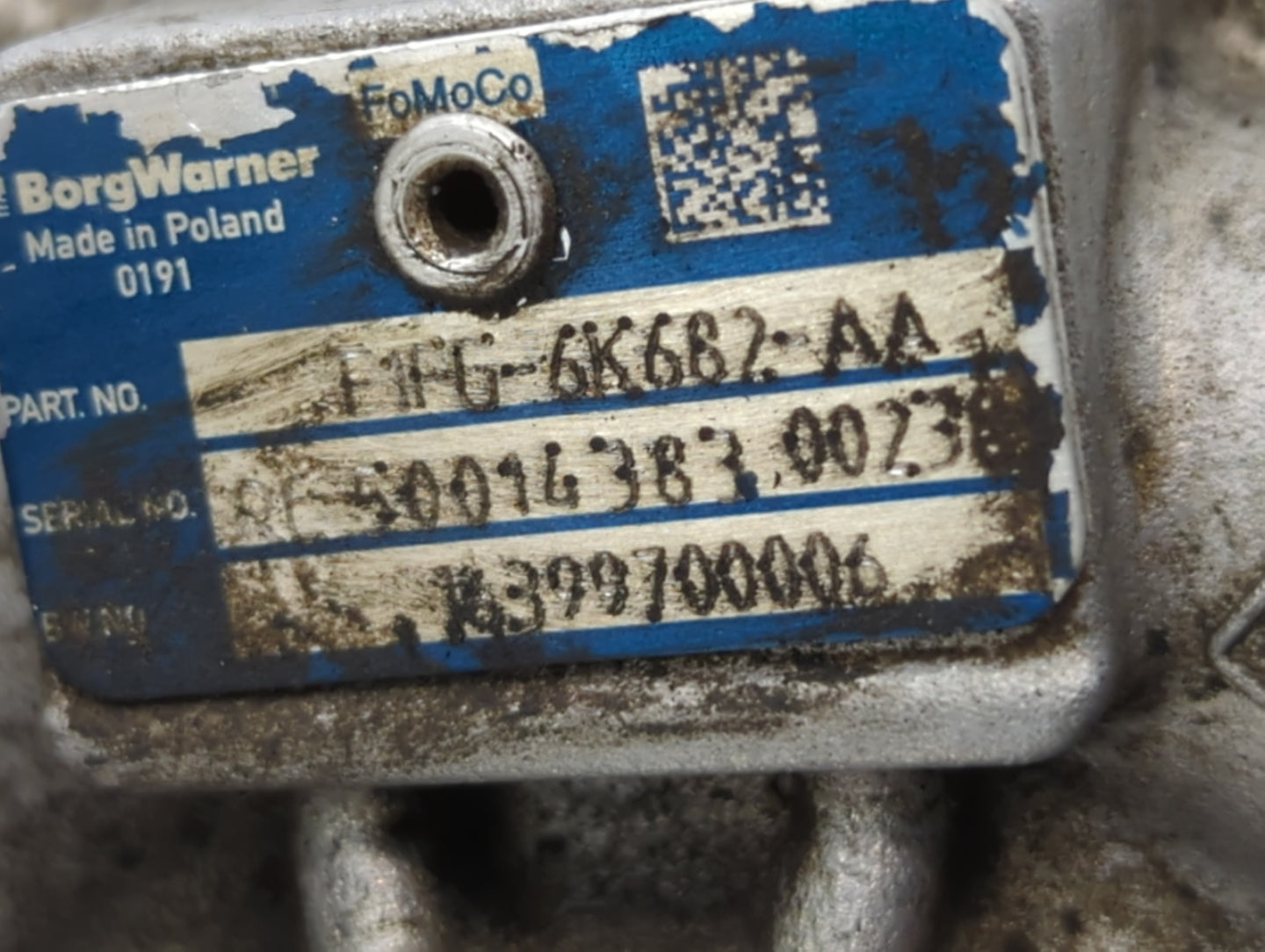2014 Ford Fusion Turbocharger Turbo Charger Super Charger Supercharger - Oemusedautoparts1.com