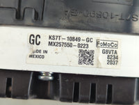 2019-2020 Ford Fusion Instrument Cluster Speedometer Gauges P/N:KS7T-10849-GC Fits Fits 2019 2020 OEM Used Auto Parts - Oemu