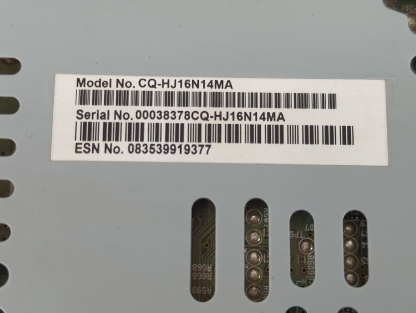 2016-2020 Ford Fusion Radio AM FM Cd Player Receiver Replacement P/N:CQ-HJ16N14MA Fits Fits 2016 2017 2018 2019 2020 OEM Use