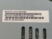 2019-2020 Ford Fusion Radio AM FM Cd Player Receiver Replacement P/N:CQ-HJ16N14MA Fits Fits 2019 2020 OEM Used Auto Parts - 