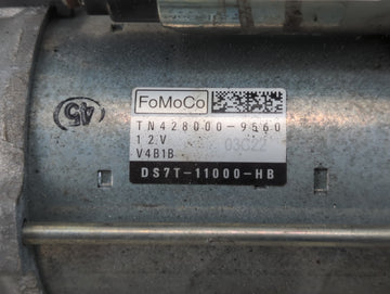 2013-2020 Ford Fusion Car Starter Motor Solenoid OEM P/N:TN428000-9560 DS7T-11000-HB Fits OEM Used Auto Parts