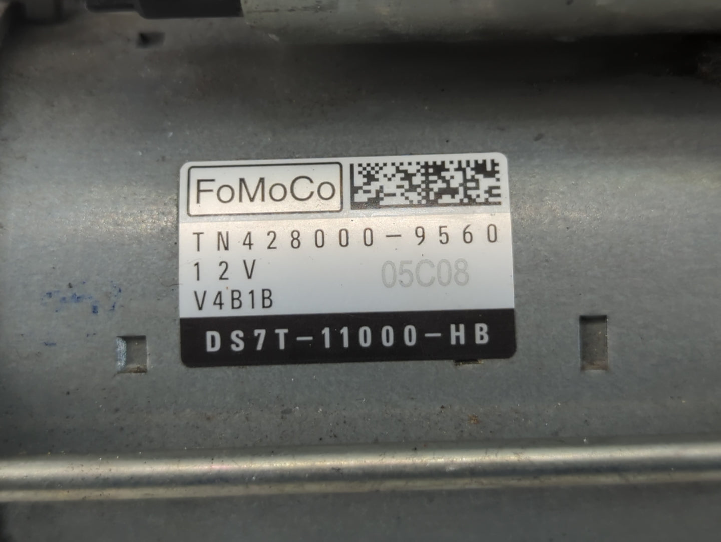 2013-2020 Ford Fusion Car Starter Motor Solenoid OEM P/N:DS7T-11000-HB TN428000-9560 Fits OEM Used Auto Parts - Oemusedautop