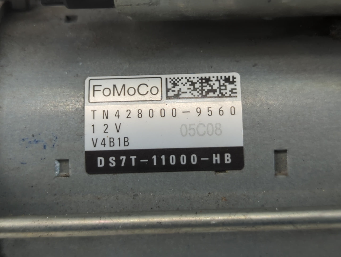 2013-2020 Ford Fusion Car Starter Motor Solenoid OEM P/N:DS7T-11000-HB TN428000-9560 Fits OEM Used Auto Parts - Oemusedautop