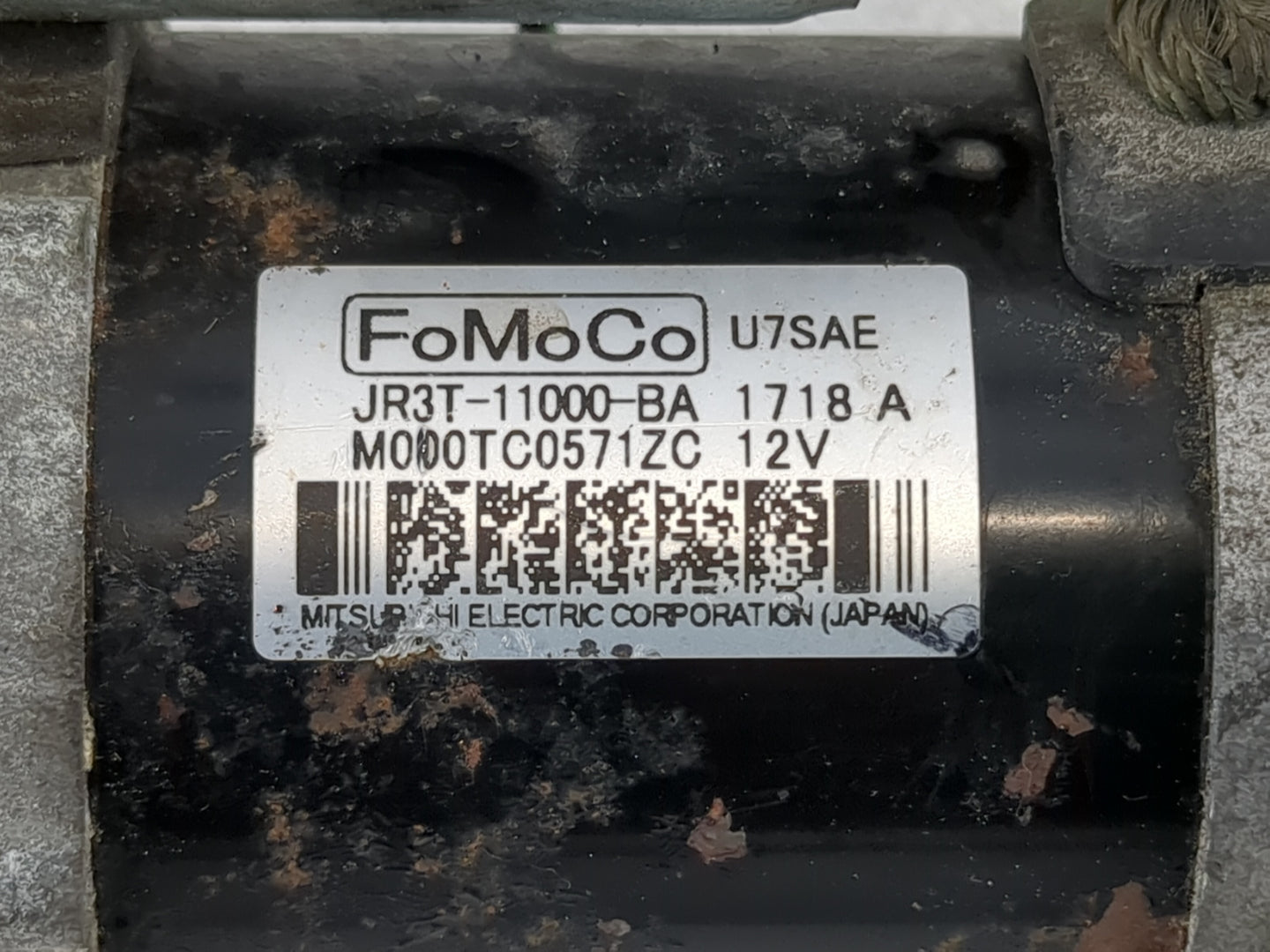 2018-2022 Ford Mustang Car Starter Motor Solenoid OEM P/N:JR3T-11000-BA Fits Fits 2018 2019 2020 2021 2022 OEM Used Auto Par