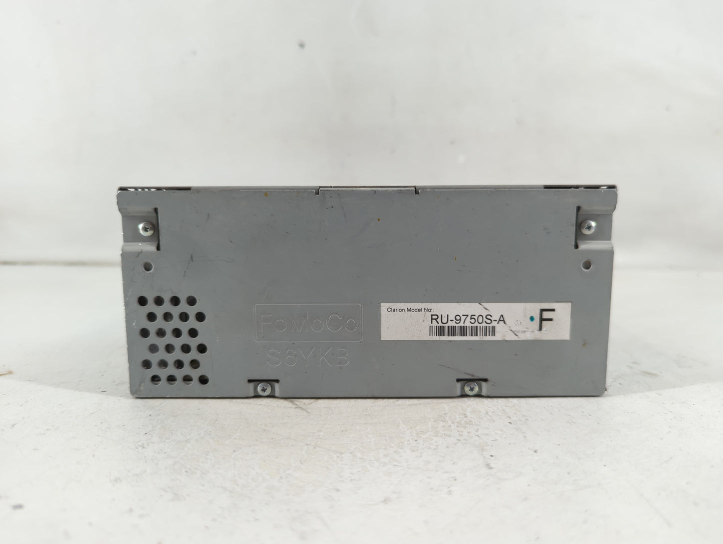2019 Ford Mustang Radio AM FM Cd Player Receiver Replacement Fits OEM Used Auto Parts - Oemusedautoparts1.com
