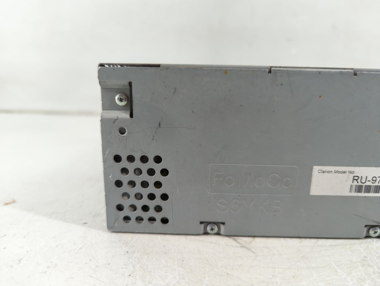 2019 Ford Mustang Radio AM FM Cd Player Receiver Replacement Fits OEM Used Auto Parts - Oemusedautoparts1.com