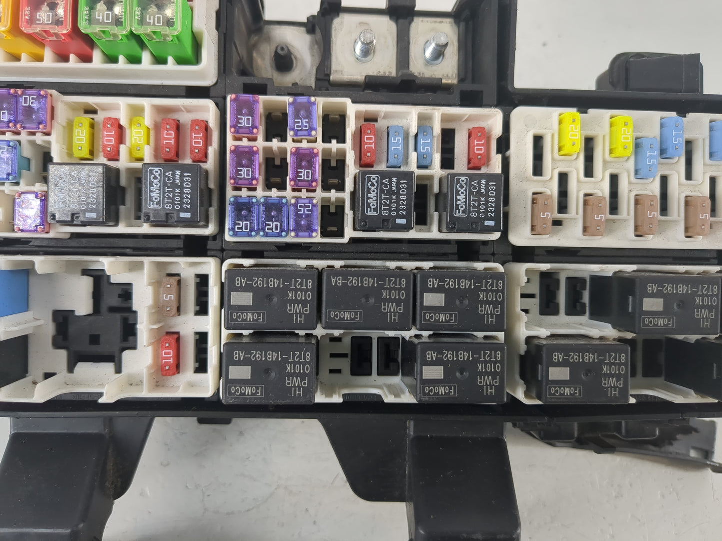 2018-2019 Ford Mustang Fusebox Fuse Box Panel Relay Module Fits Fits 2018 2019 OEM Used Auto Parts - Oemusedautoparts1.com