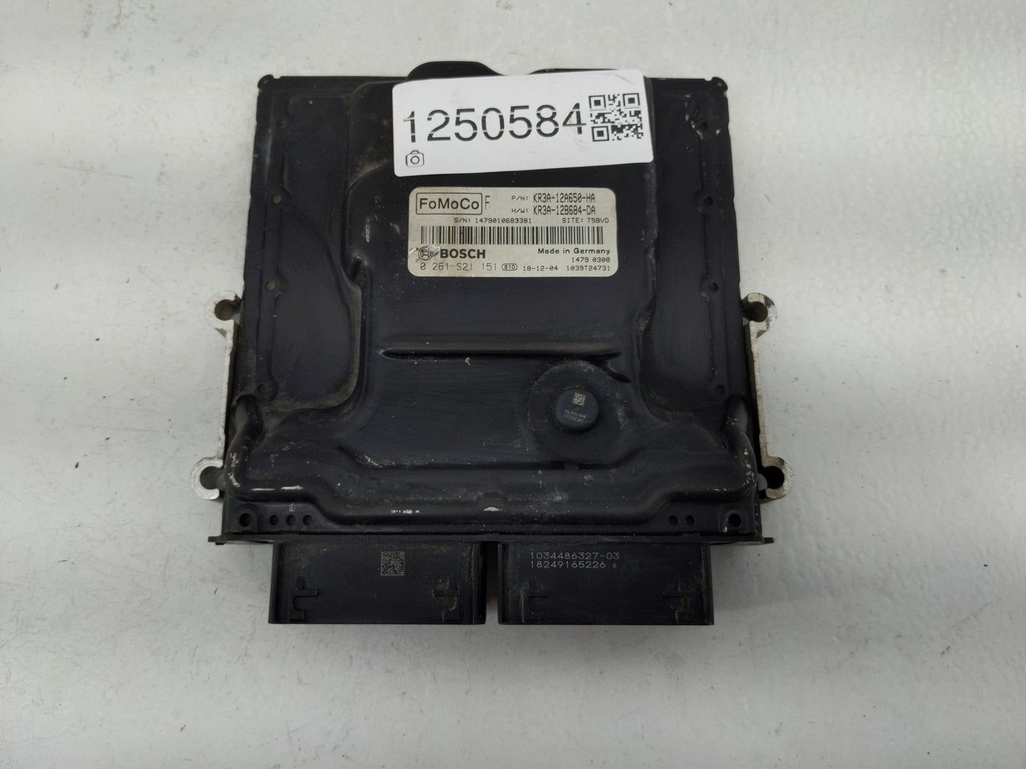 2019 Ford Mustang PCM Engine Control Computer ECU ECM PCU OEM P/N:0 261 S21 151 KR3A-12A650-HA Fits OEM Used Auto Parts - Oe