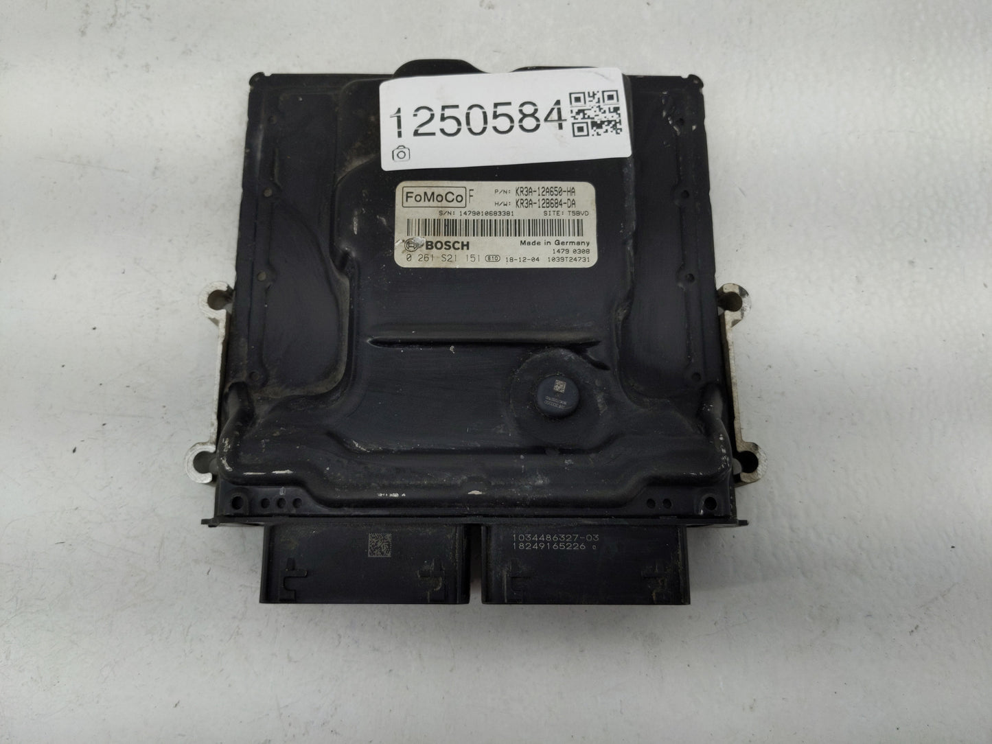 2019 Ford Mustang PCM Engine Control Computer ECU ECM PCU OEM P/N:0 261 S21 151 KR3A-12A650-HA Fits OEM Used Auto Parts - Oe