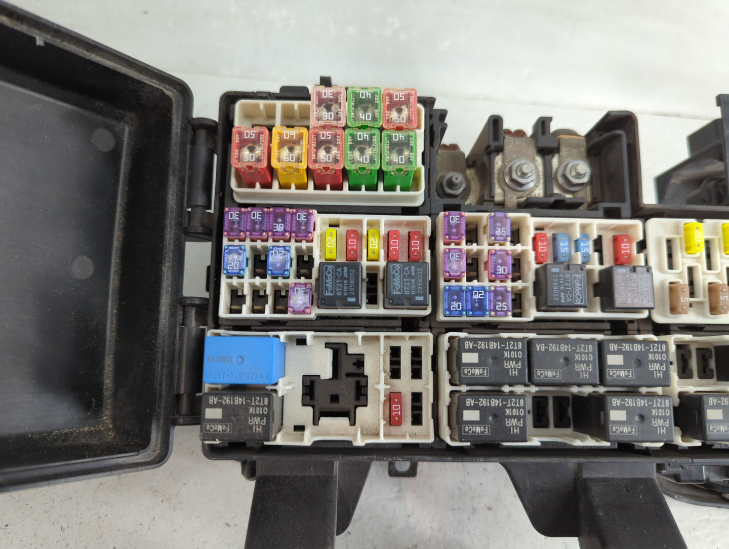 2018-2019 Ford Mustang Fusebox Fuse Box Panel Relay Module Fits Fits 2018 2019 OEM Used Auto Parts - Oemusedautoparts1.com