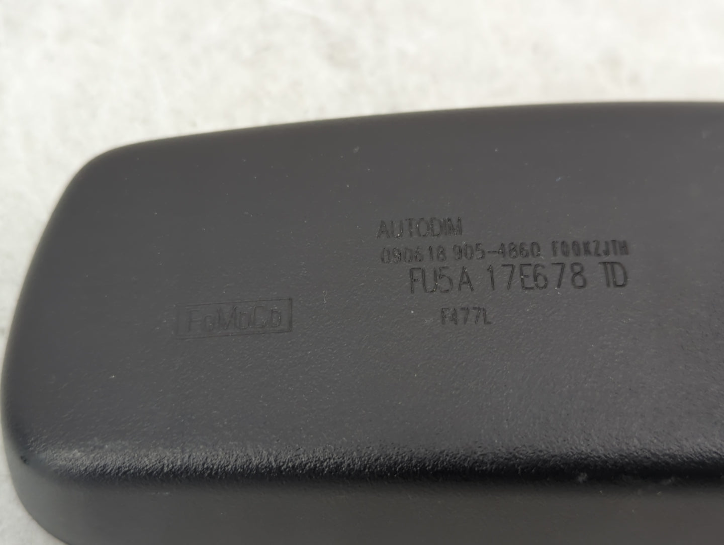 2018-2022 Ford Mustang Interior Rear View Mirror Replacement OEM Fits Fits 2018 2019 2020 2021 2022 OEM Used Auto Parts - Oe