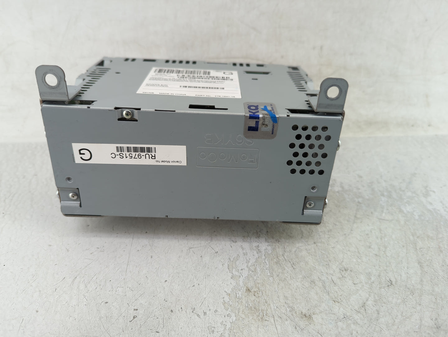 2019 Ford Mustang Radio AM FM Cd Player Receiver Replacement P/N:KR3T-18D832-ED Fits OEM Used Auto Parts - Oemusedautoparts1