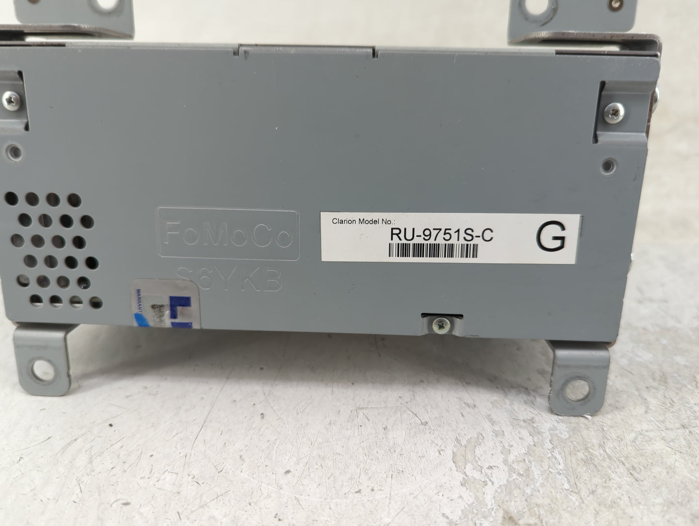 2019 Ford Mustang Radio AM FM Cd Player Receiver Replacement P/N:KR3T-18D832-ED Fits OEM Used Auto Parts - Oemusedautoparts1