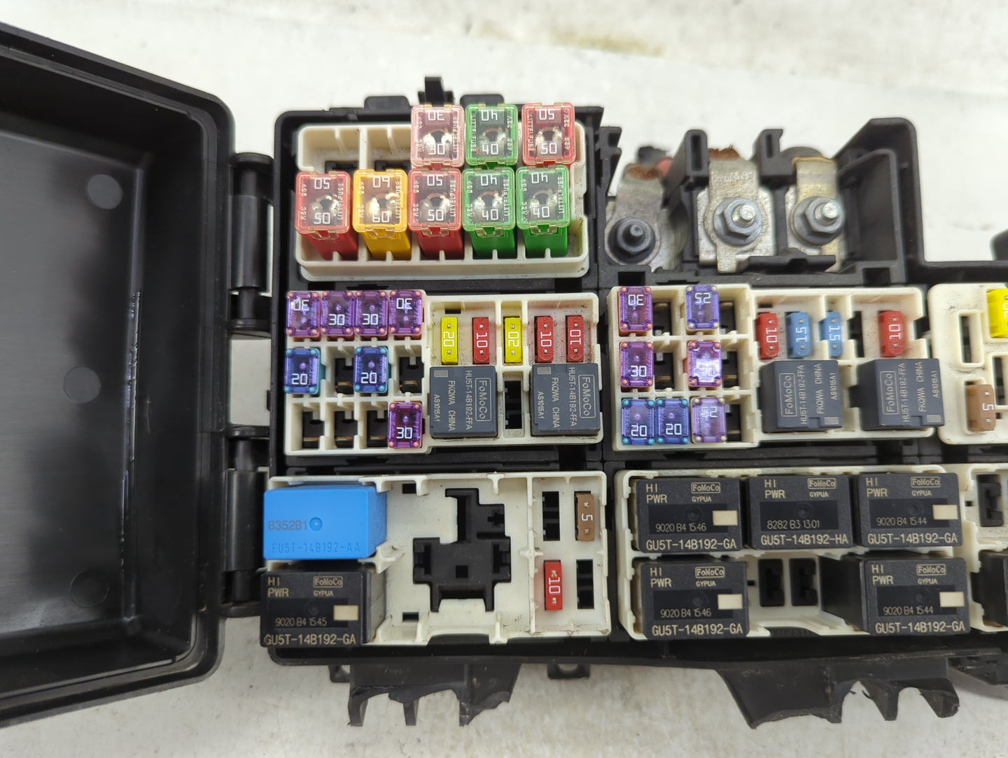 2018-2019 Ford Mustang Fusebox Fuse Box Panel Relay Module P/N:3179-002 Fits Fits 2018 2019 OEM Used Auto Parts - Oemusedaut