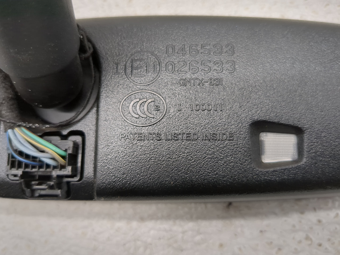 2015-2022 Ford Mustang Interior Rear View Mirror Replacement OEM Fits Fits 2015 2016 2017 2018 2019 2020 2021 2022 OEM Used 