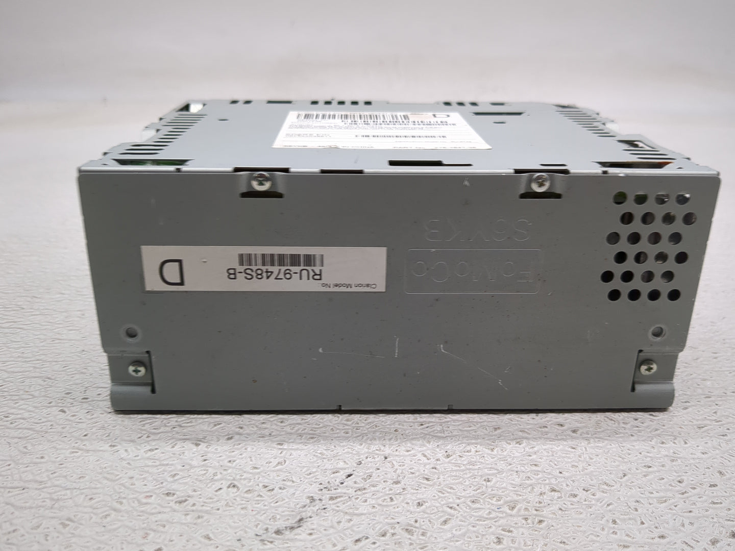 2019 Ford Mustang Radio AM FM Cd Player Receiver Replacement P/N:KR3T-18D832-BC RU-9748S-B, 276-19M1-38 Fits OEM Used Auto P